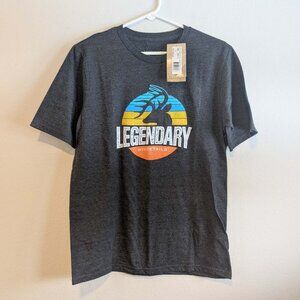 *3/$25* NWT! Boy's Legendary Whitetails Charcoal Gray Graphic Tee - Youth XL
